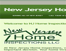 Tablet Screenshot of inspectnjhomes.com